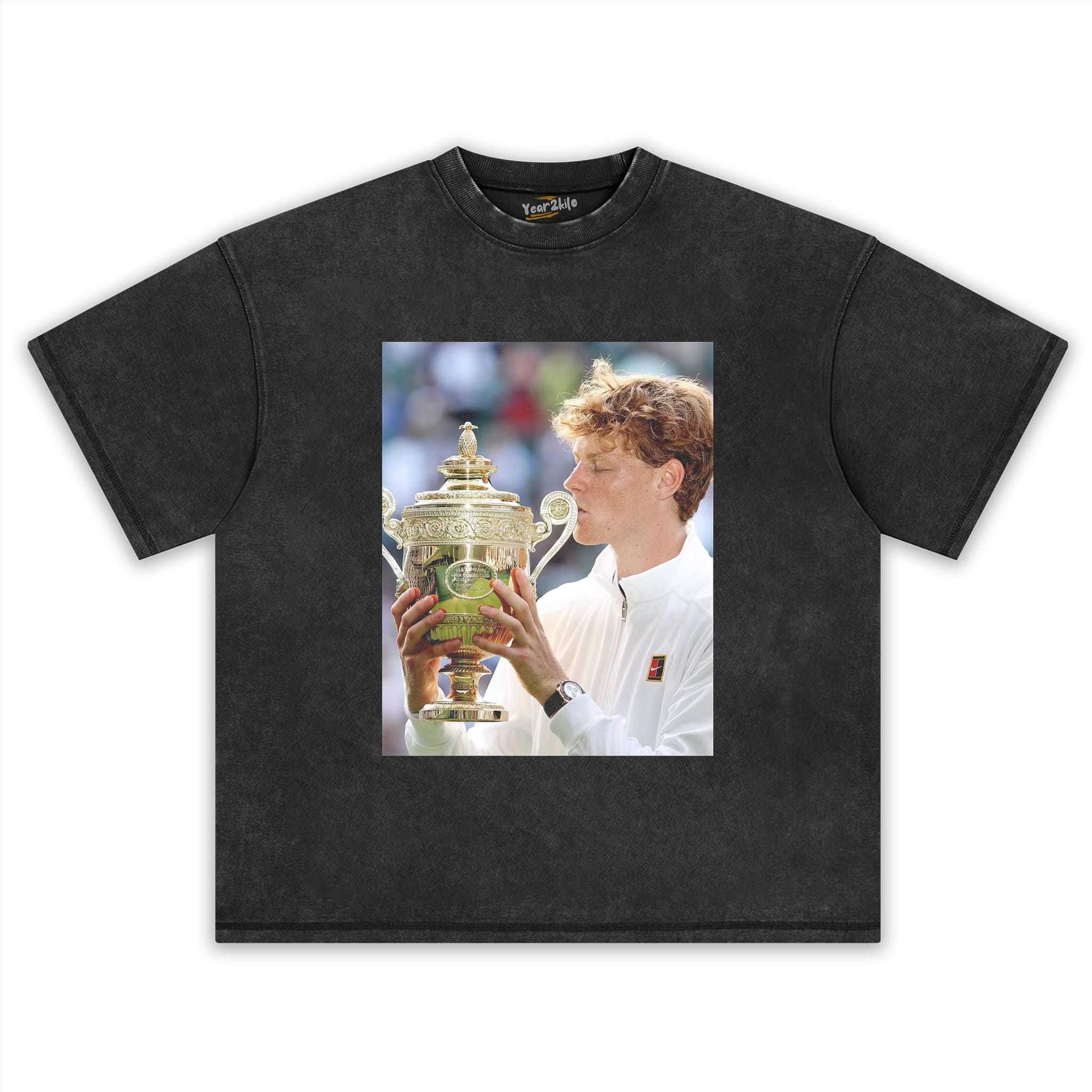 WIMBLEDON 2026 MEN'S SINGLES CHAMPION ITALY JANNIK SINNER V1 TANK TOP & TEE & LONG SLEEVE & LAYERED LS & HOODIE