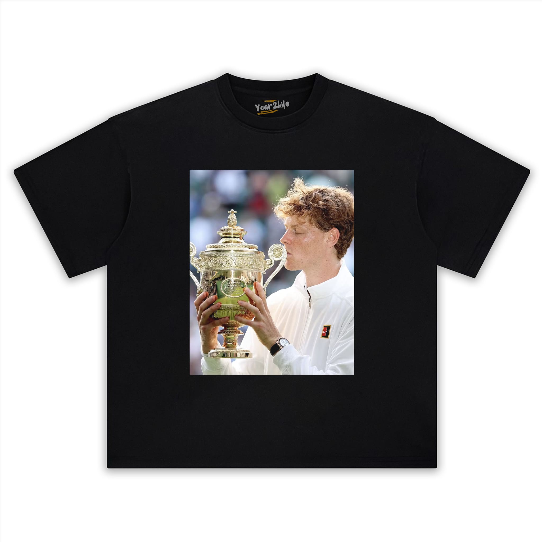 WIMBLEDON 2026 MEN'S SINGLES CHAMPION ITALY JANNIK SINNER V1 TANK TOP & TEE & LONG SLEEVE & LAYERED LS & HOODIE