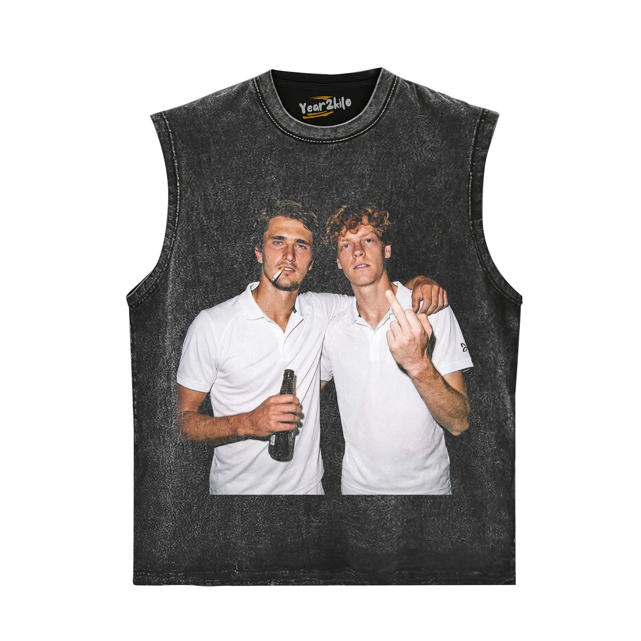 WIMBLEDON 2026 MEN'S SINGLES GERMANY ALEXANDER ZVEREV & ITALY JANNIK SINNER TANK TOP & TEE & LONG SLEEVE & LAYERED LS & HOODIE