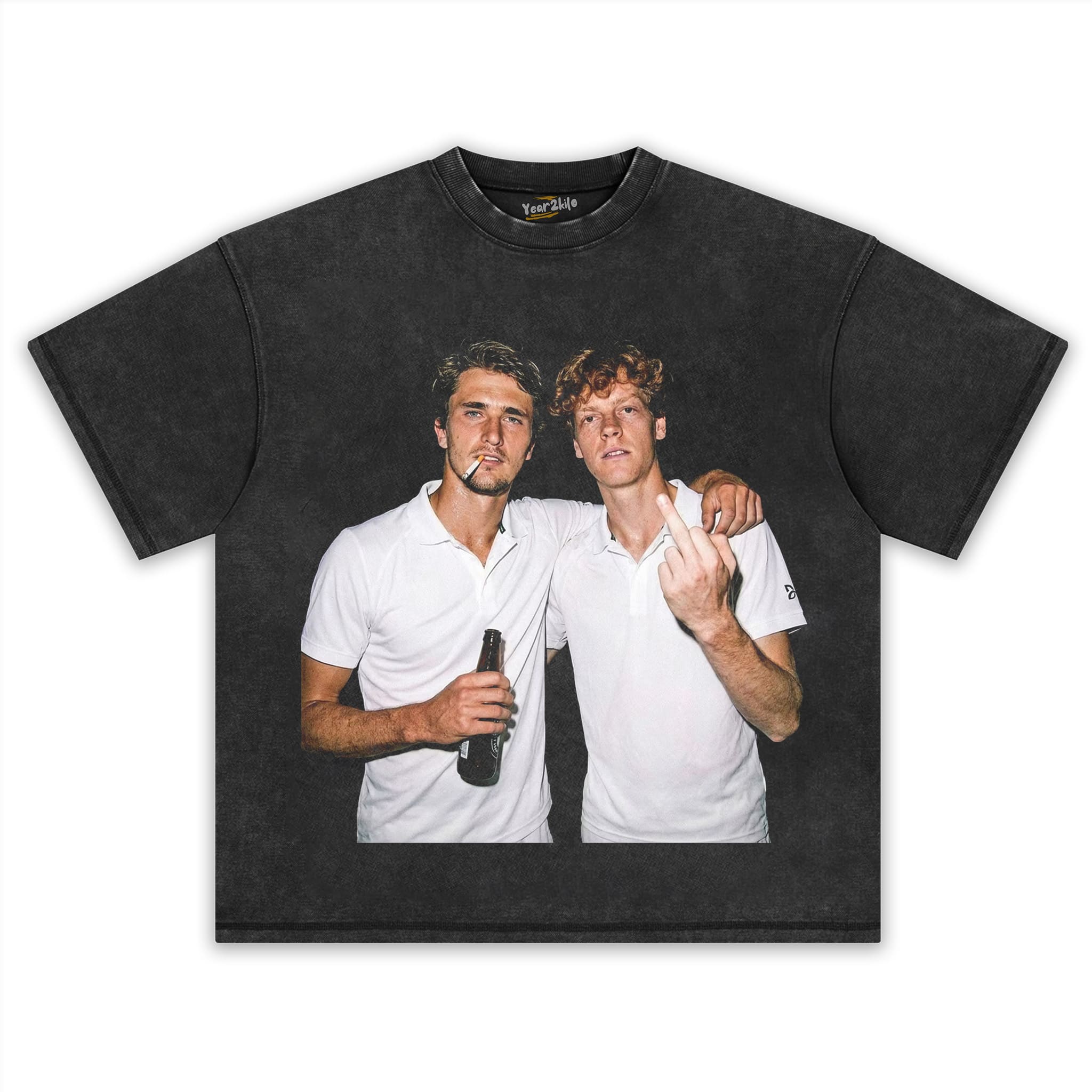 WIMBLEDON 2026 MEN'S SINGLES GERMANY ALEXANDER ZVEREV & ITALY JANNIK SINNER TANK TOP & TEE & LONG SLEEVE & LAYERED LS & HOODIE
