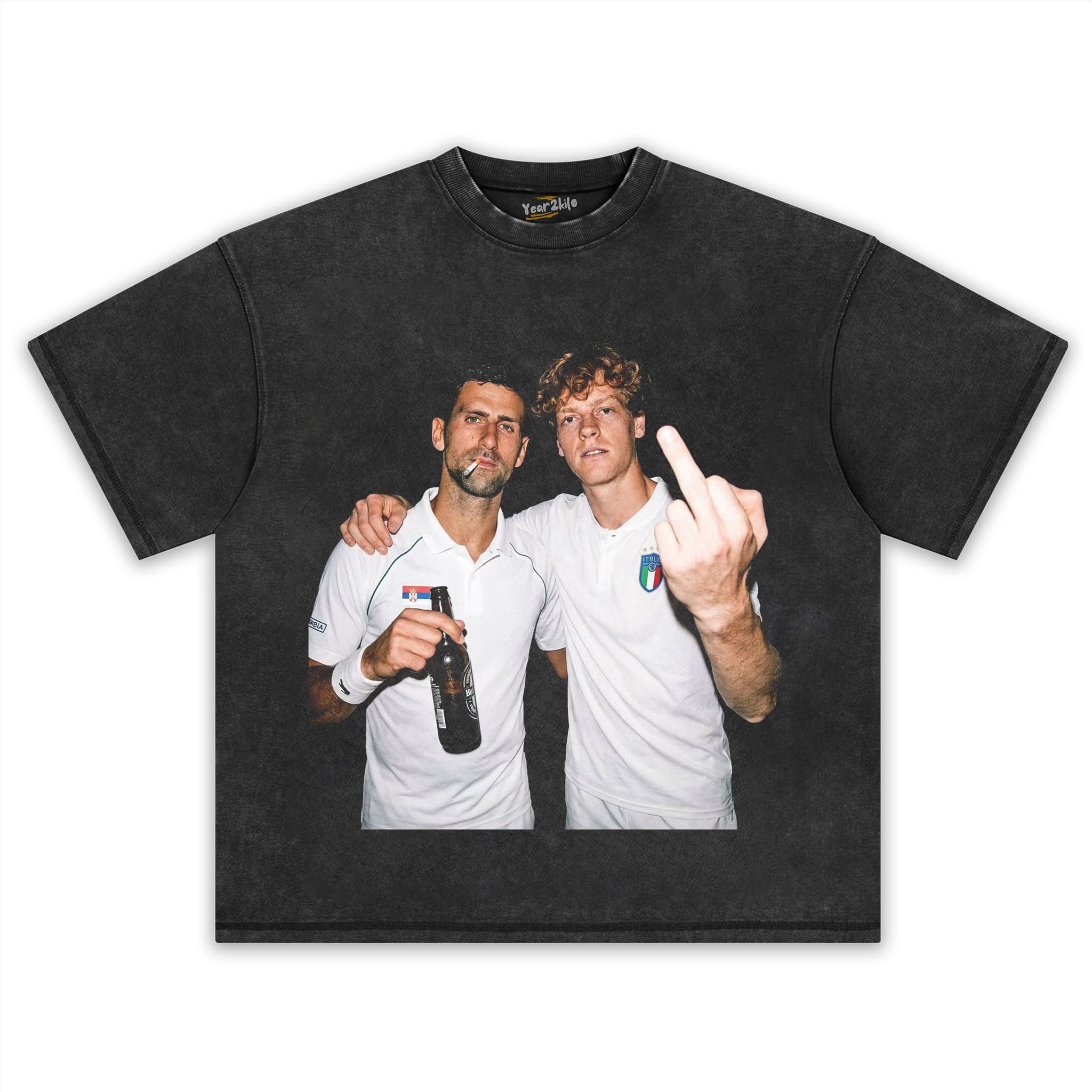 WIMBLEDON 2026 MEN'S SINGLES GERMANY NOVAK DJOKOVIC & ITALY JANNIK SINNER TANK TOP & TEE & LONG SLEEVE & LAYERED LS & HOODIE