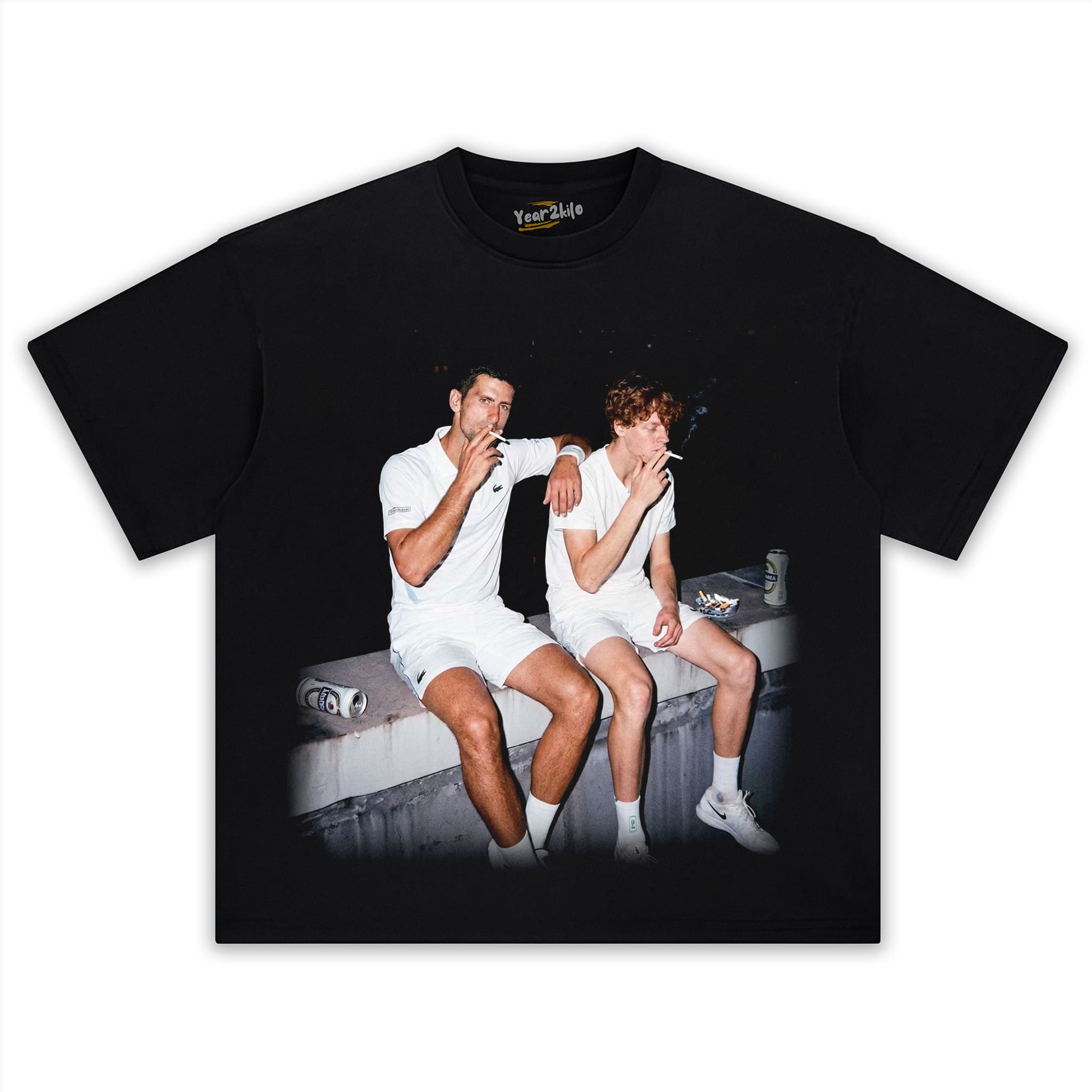 WIMBLEDON 2026 MEN'S SINGLES GERMANY NOVAK DJOKOVIC & ITALY JANNIK SINNER VR TANK TOP & TEE & LONG SLEEVE & LAYERED LS & HOODIE