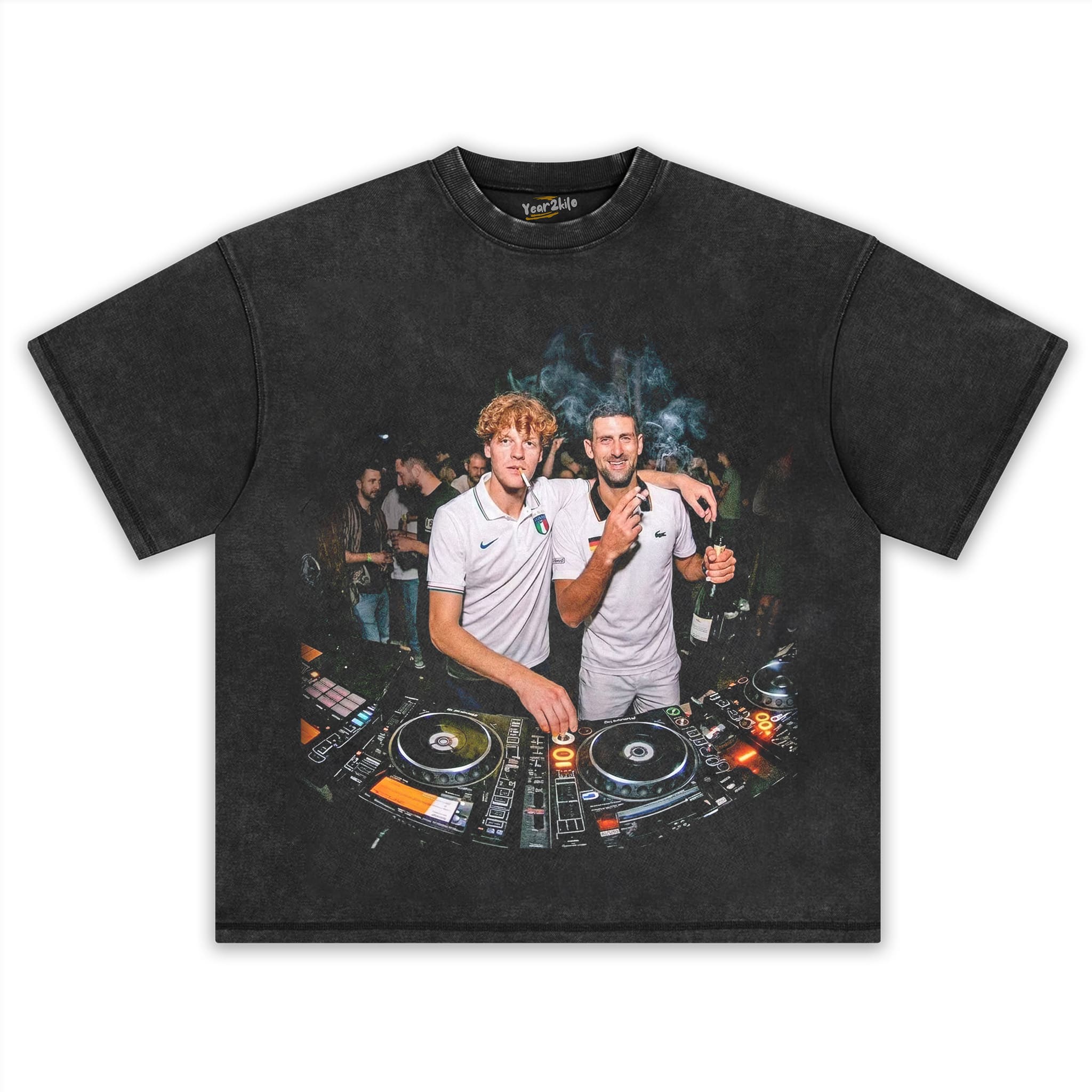 WIMBLEDON 2026 MEN'S SINGLES GERMANY NOVAK DJOKOVIC & ITALY JANNIK SINNER TENNIS TANK TOP & TEE & LONG SLEEVE & LAYERED LS & HOODIE