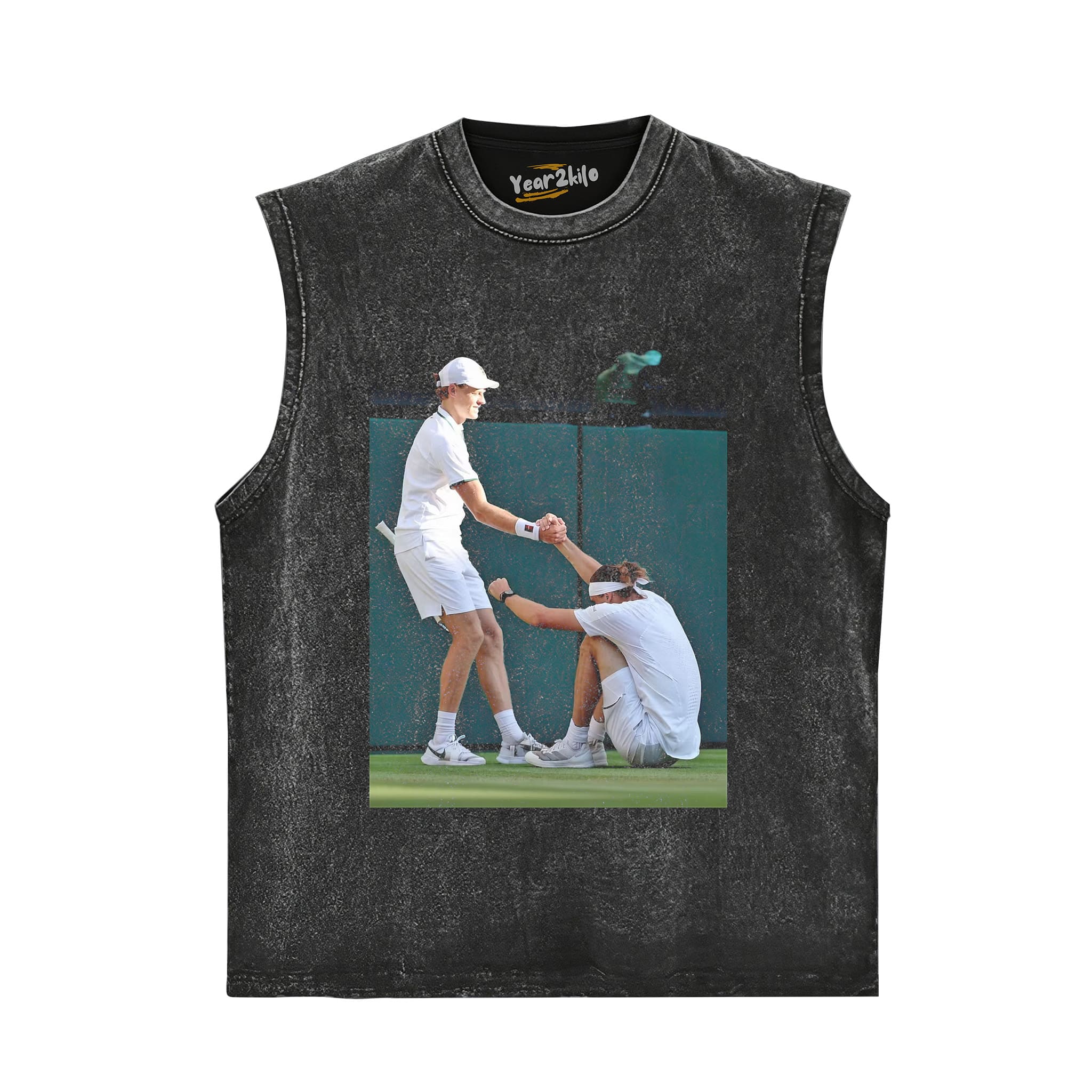 WIMBLEDON 2026 MEN'S SINGLES JANNIK SINNER & ALEXANDER ZVEREV TENNIS TANK TOP & TEE & LONG SLEEVE & LAYERED LS & HOODIE