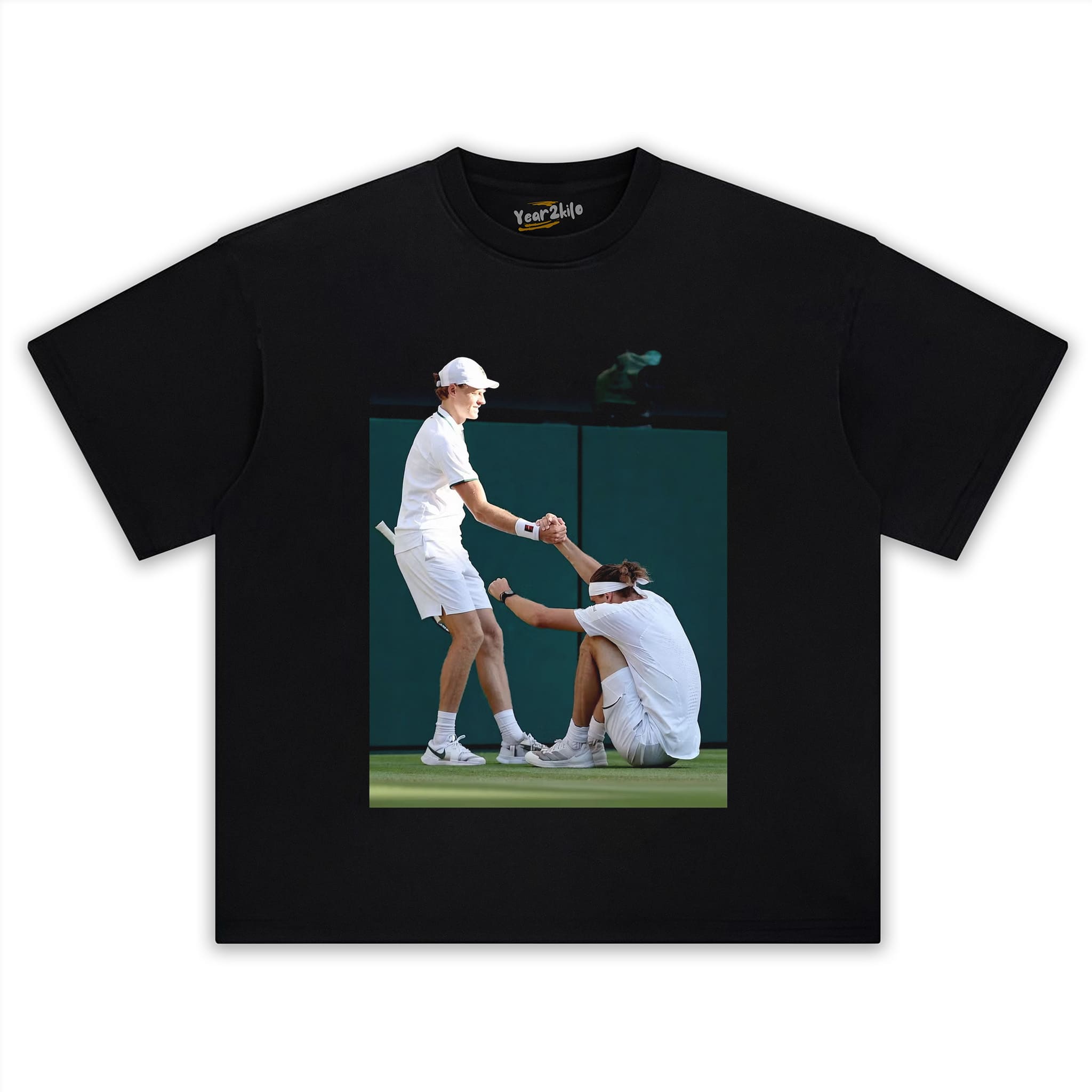 WIMBLEDON 2026 MEN'S SINGLES JANNIK SINNER & ALEXANDER ZVEREV TENNIS TANK TOP & TEE & LONG SLEEVE & LAYERED LS & HOODIE