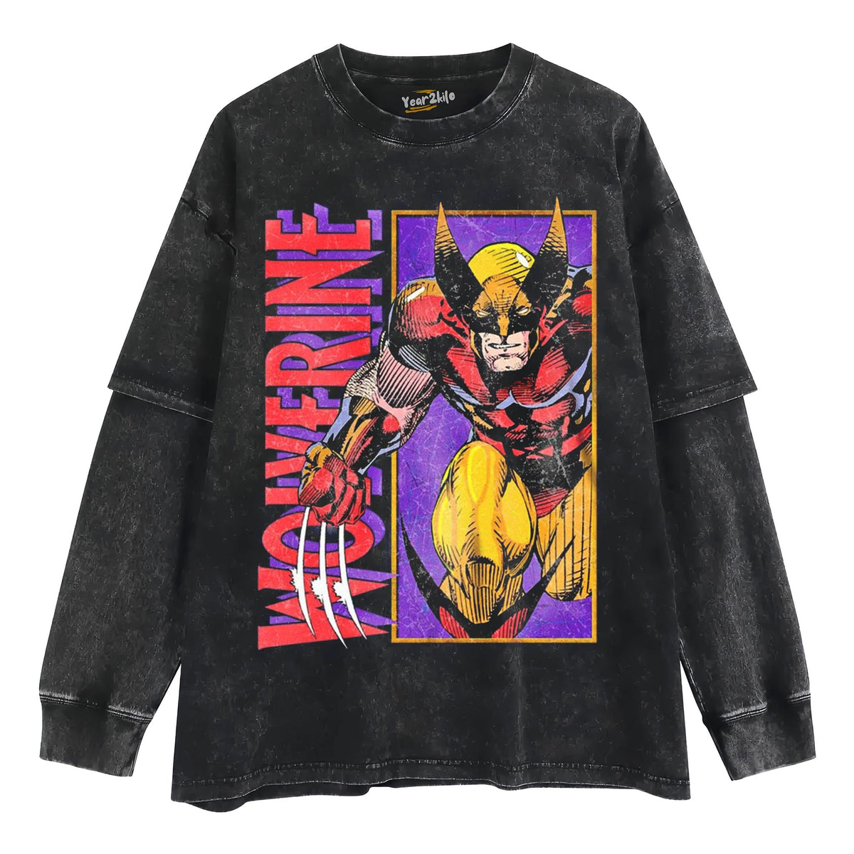 WOLVERINE V8 TANK TOP & TEE & LONG SLEEVE & LAYERED LS & HOODIE