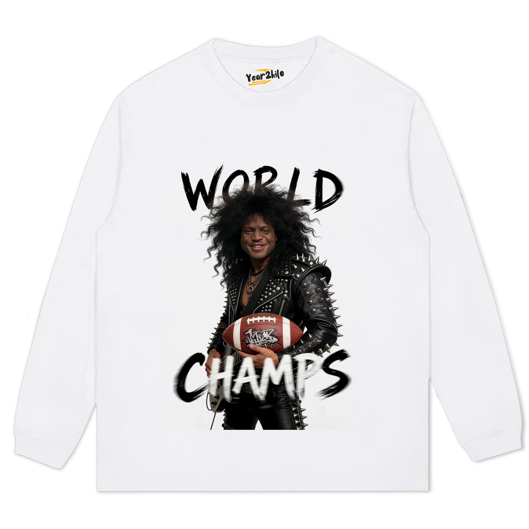 WORLD CHAMPS ROCKSTAR FOOTBALL TANK TOP & TEE & LONG SLEEVE & LAYERED LS & HOODIE