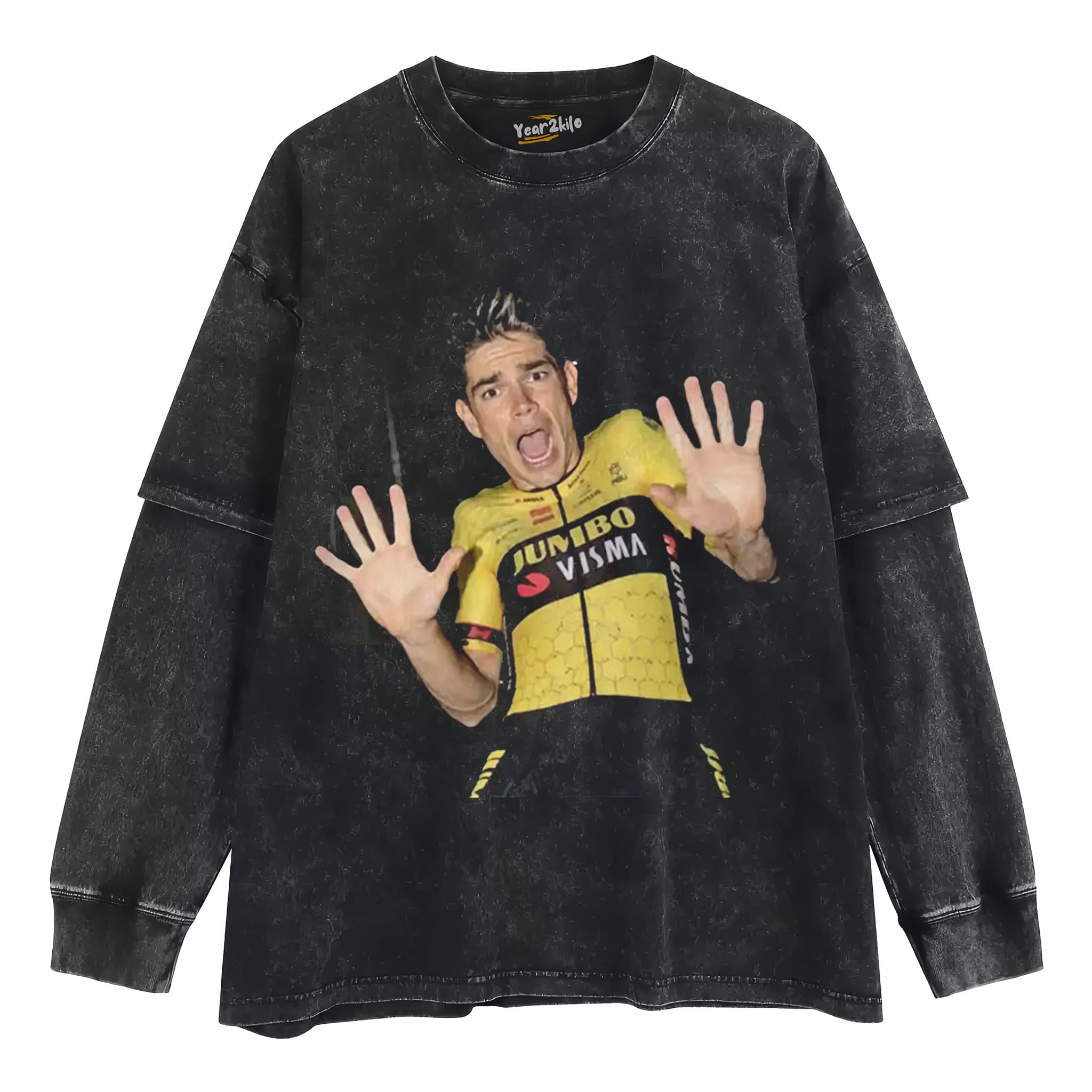 WOUT VAN AERT 2026 VINTAGE CRYING TANK TOP & TEE & LONG SLEEVE & LAYERED LS & HOODIE