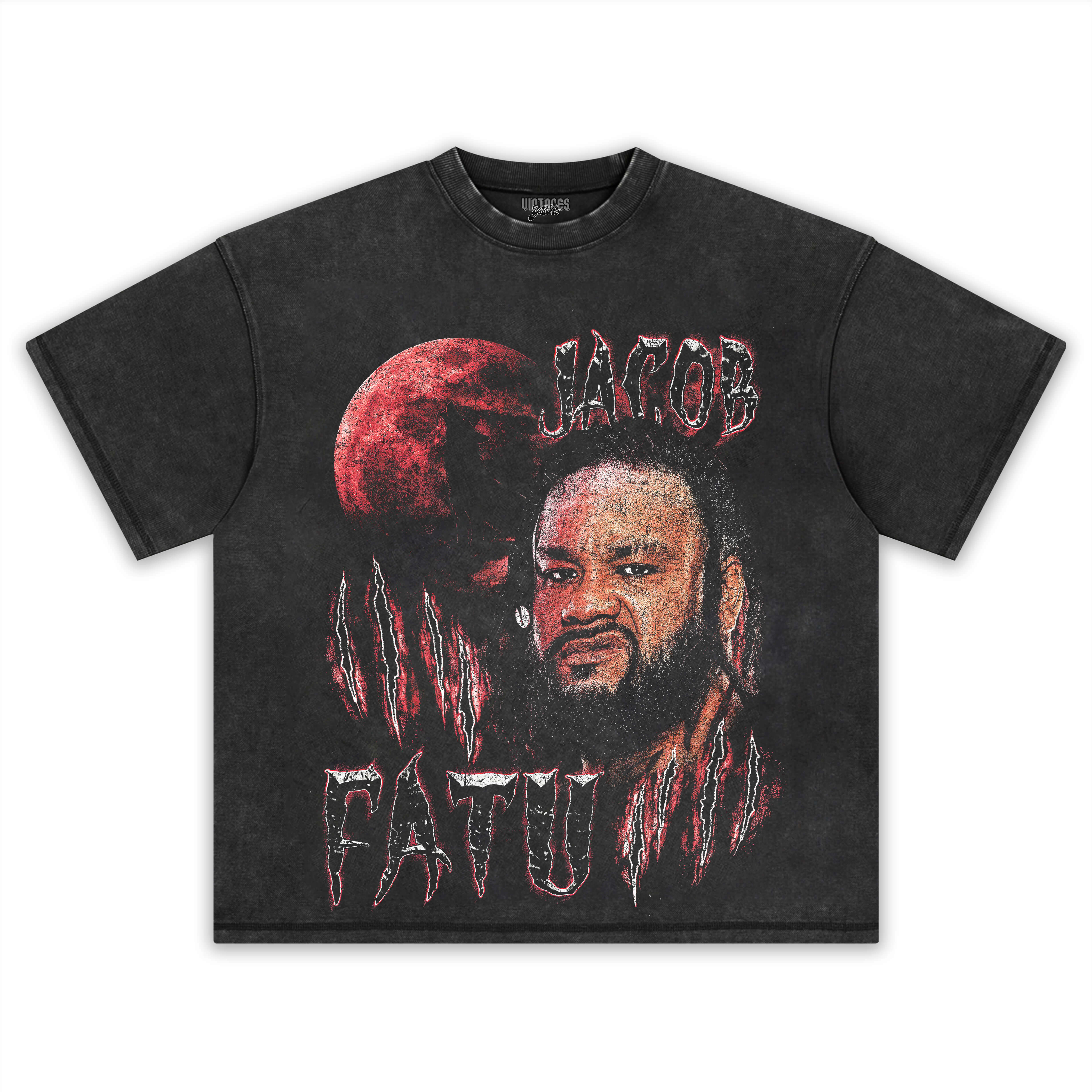 WWE  JACOB FATU TEE & LS & HOODIE