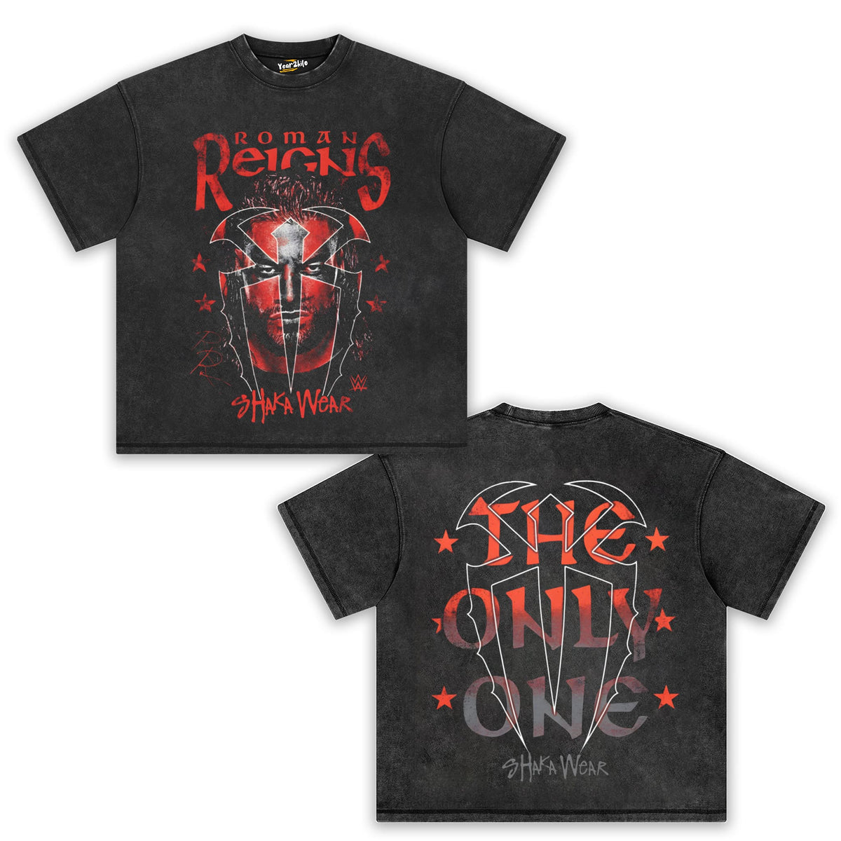 WWE X SHAKA WEAR ROMAN REIGNS V2 TANK TOP & TEE