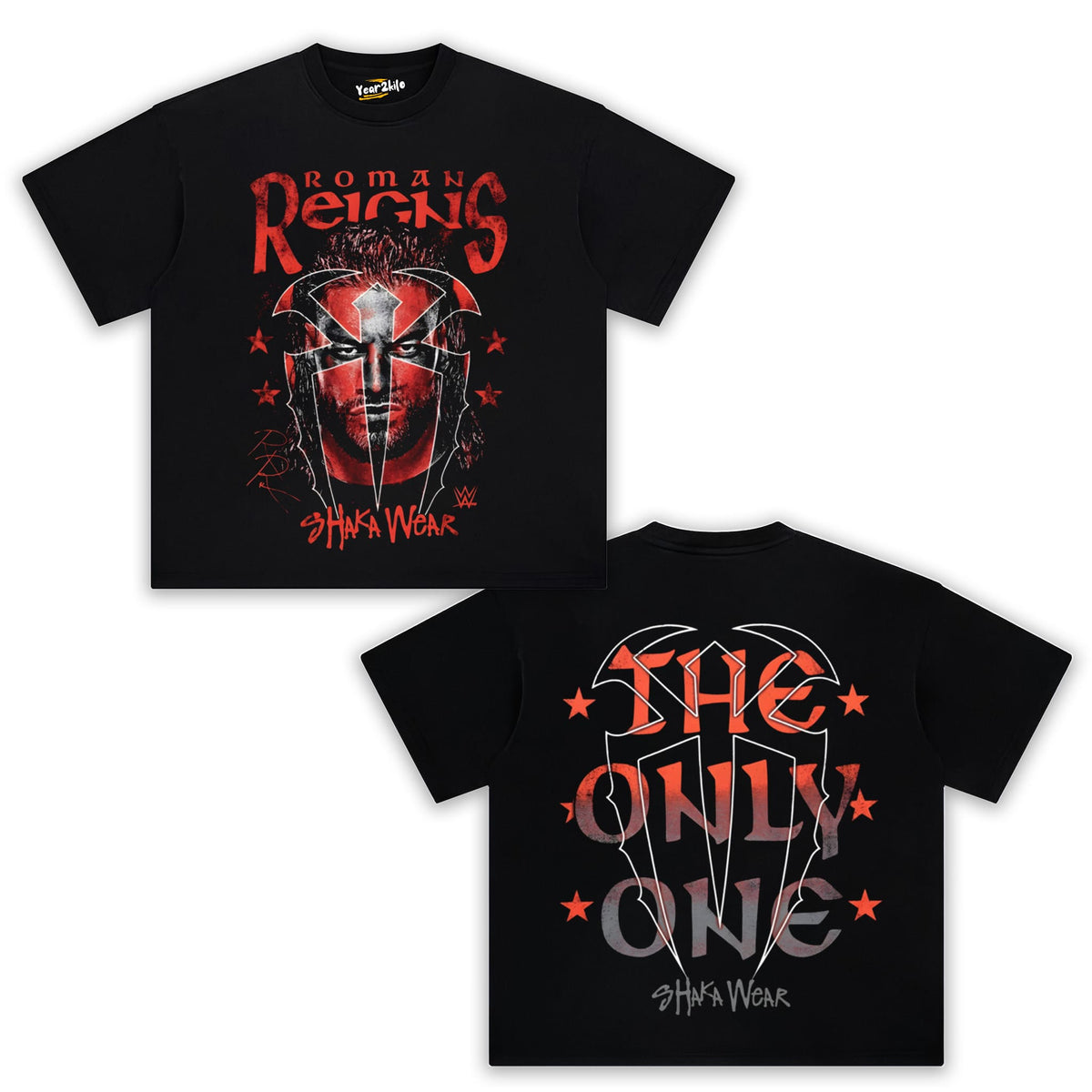 WWE X SHAKA WEAR ROMAN REIGNS V2 TANK TOP & TEE