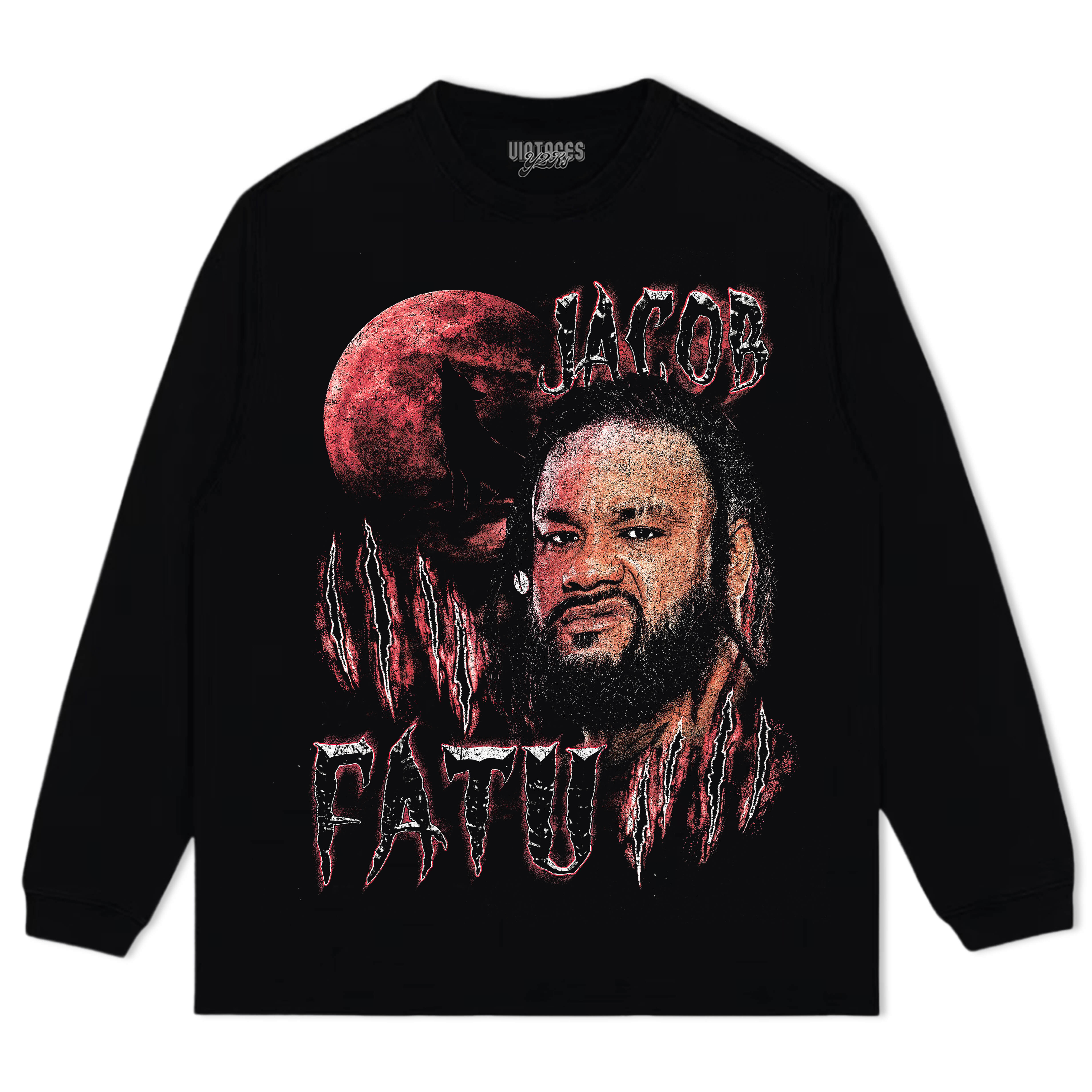 WWE  JACOB FATU TEE & LS & HOODIE