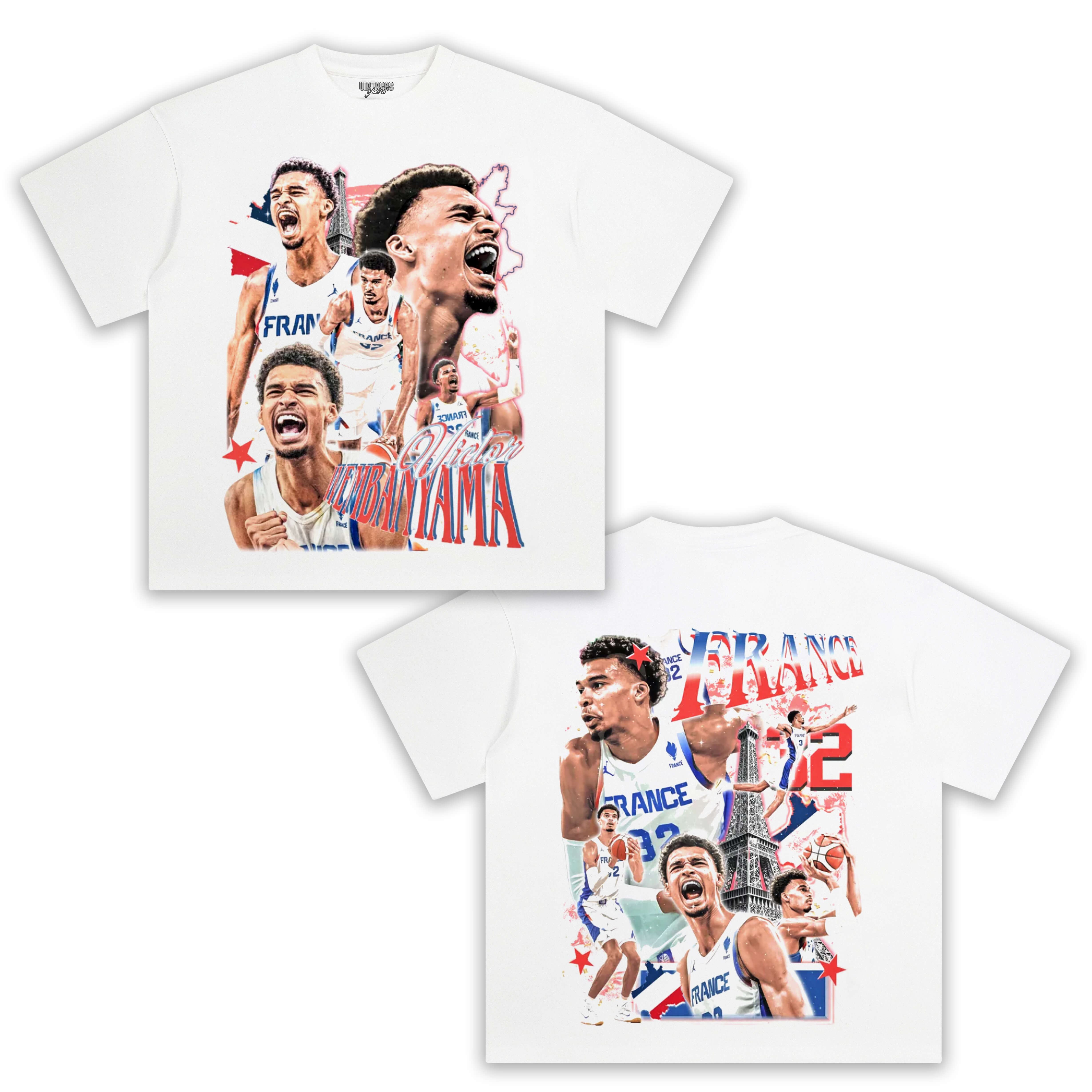 WEMBY FRENCH CLASSIC  TEE & LS & HOODIE