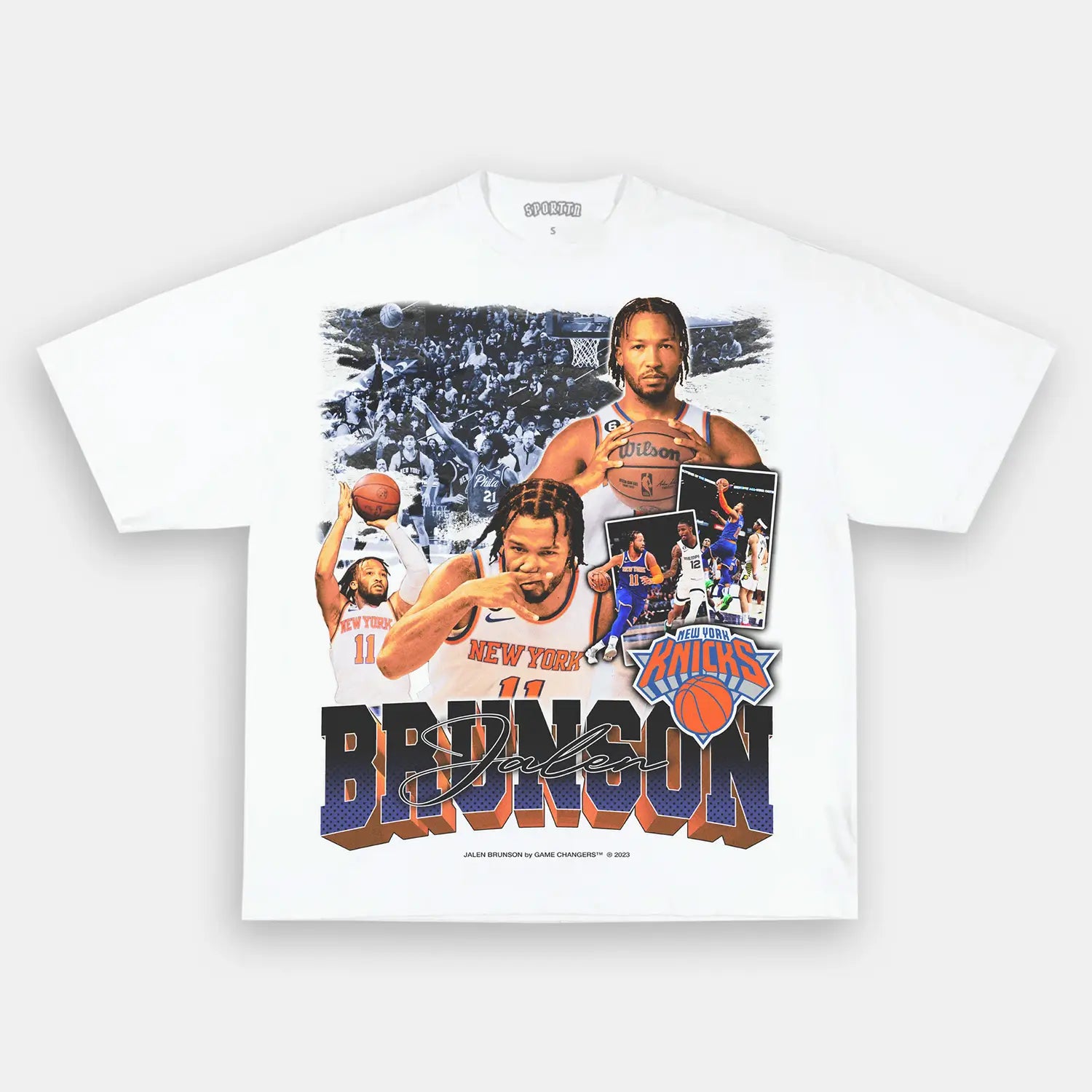 JALEN BRUNSON TEE - Year2kilo