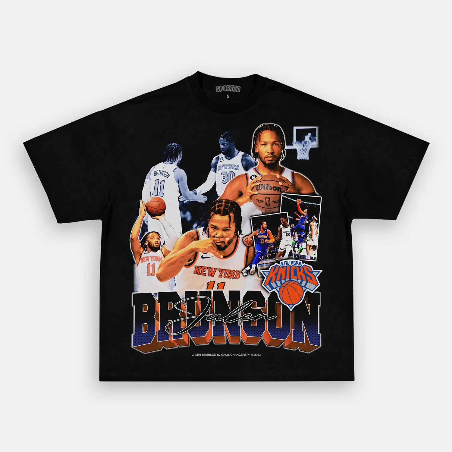 JALEN BRUNSON TEE - Year2kilo