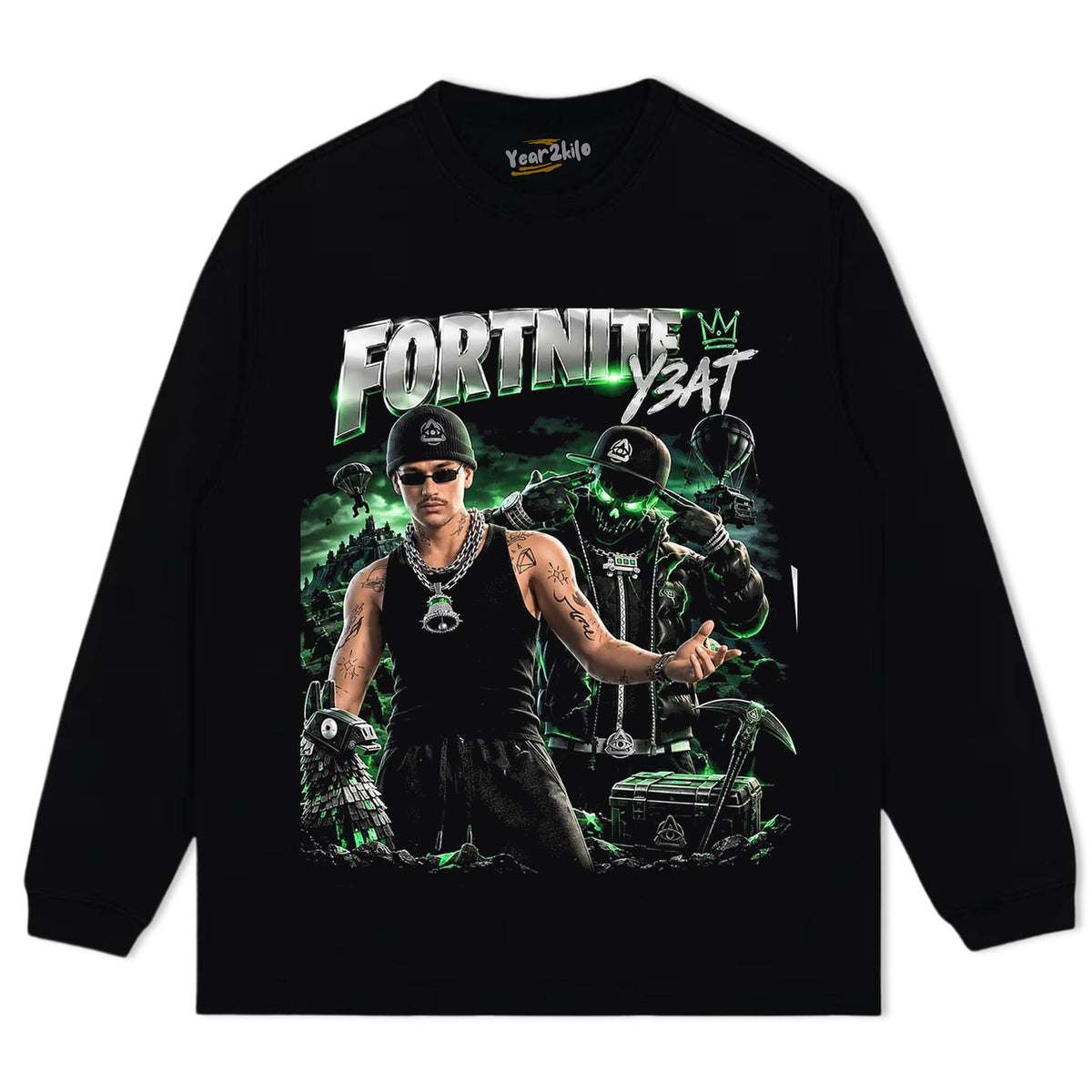 YEAT & FORTNITE 2026 V7 TANK TOP & TEE & LONG SLEEVE & LAYERED LS & HOODIE