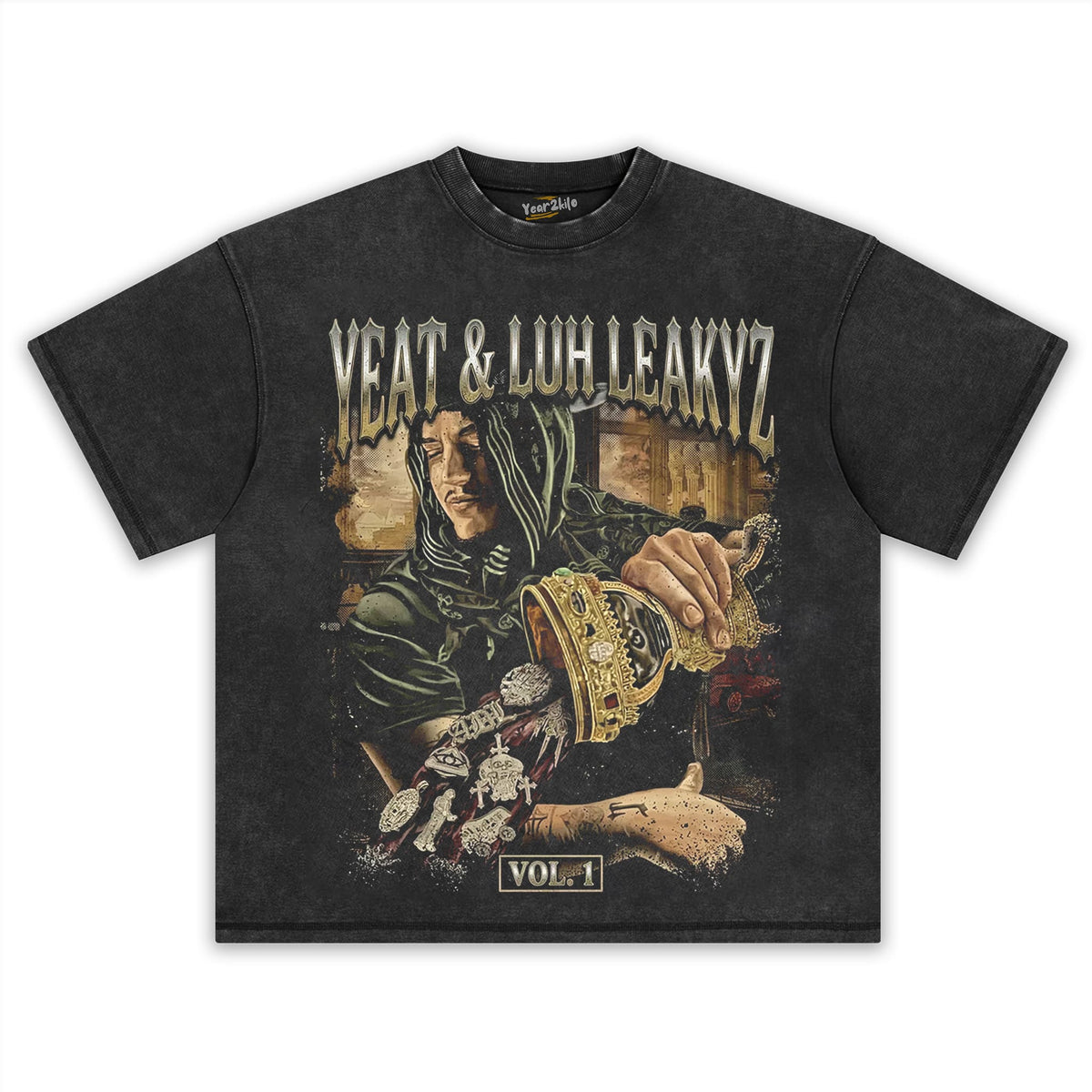 YEAT & LUH LEAKYZ VOL.1 TANK TOP & TEE & LONG SLEEVE & LAYERED LS & HOODIE