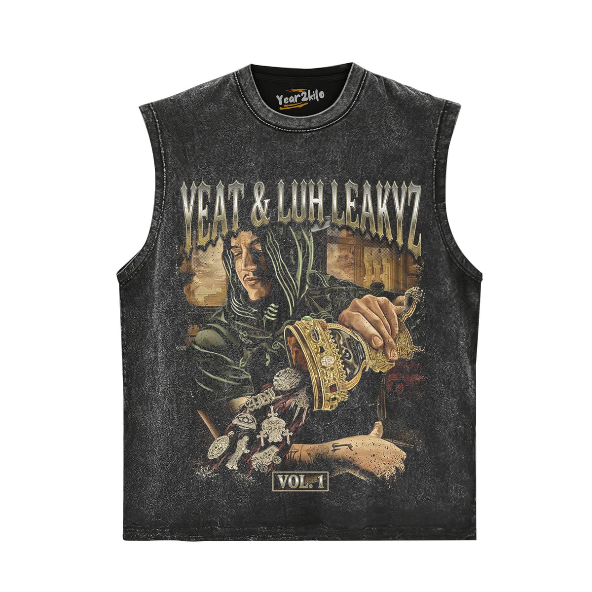 YEAT & LUH LEAKYZ VOL.1 TANK TOP & TEE & LONG SLEEVE & LAYERED LS & HOODIE