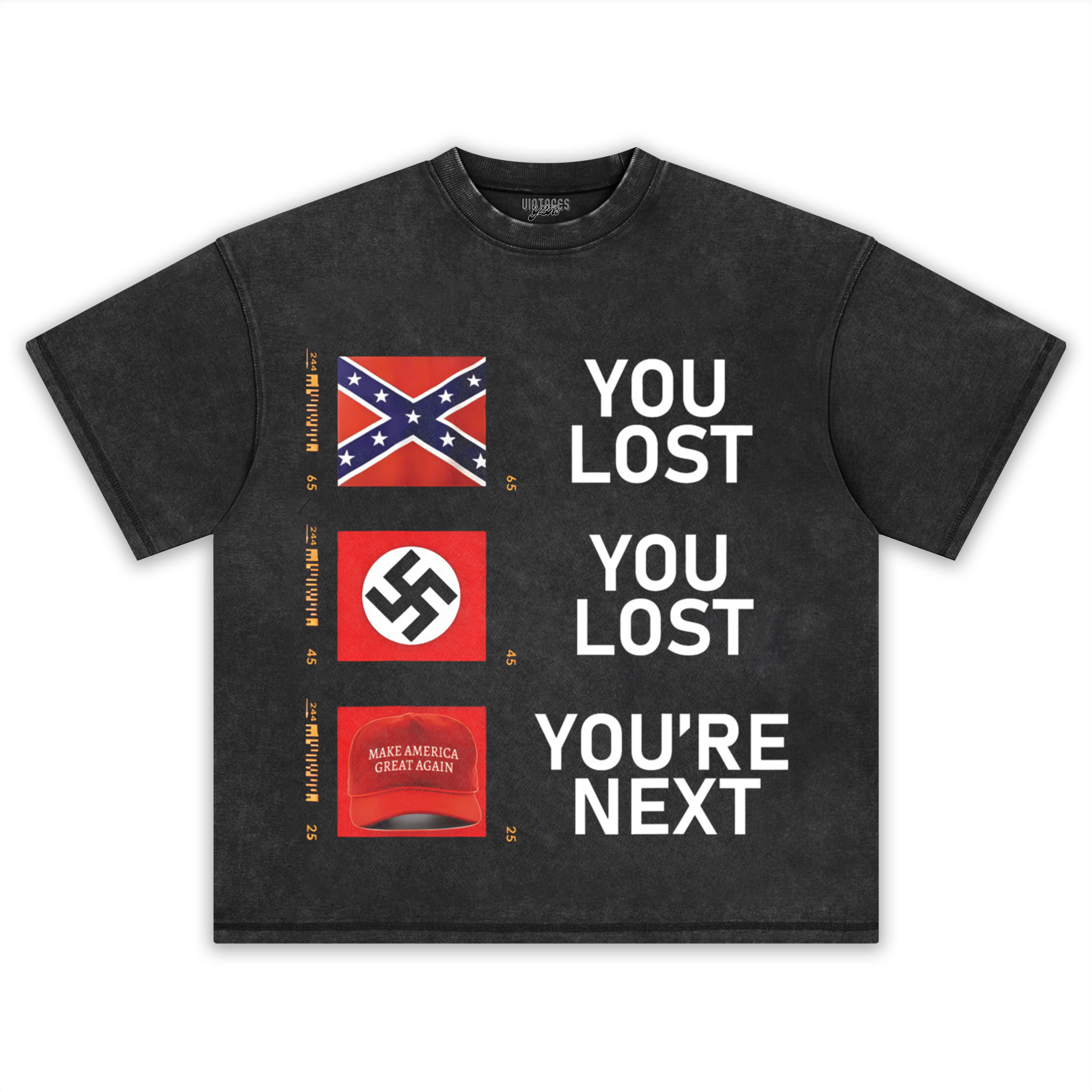 YOU LOST YOU LOST YOU'RE NEXT TEE & LS & HOODIE