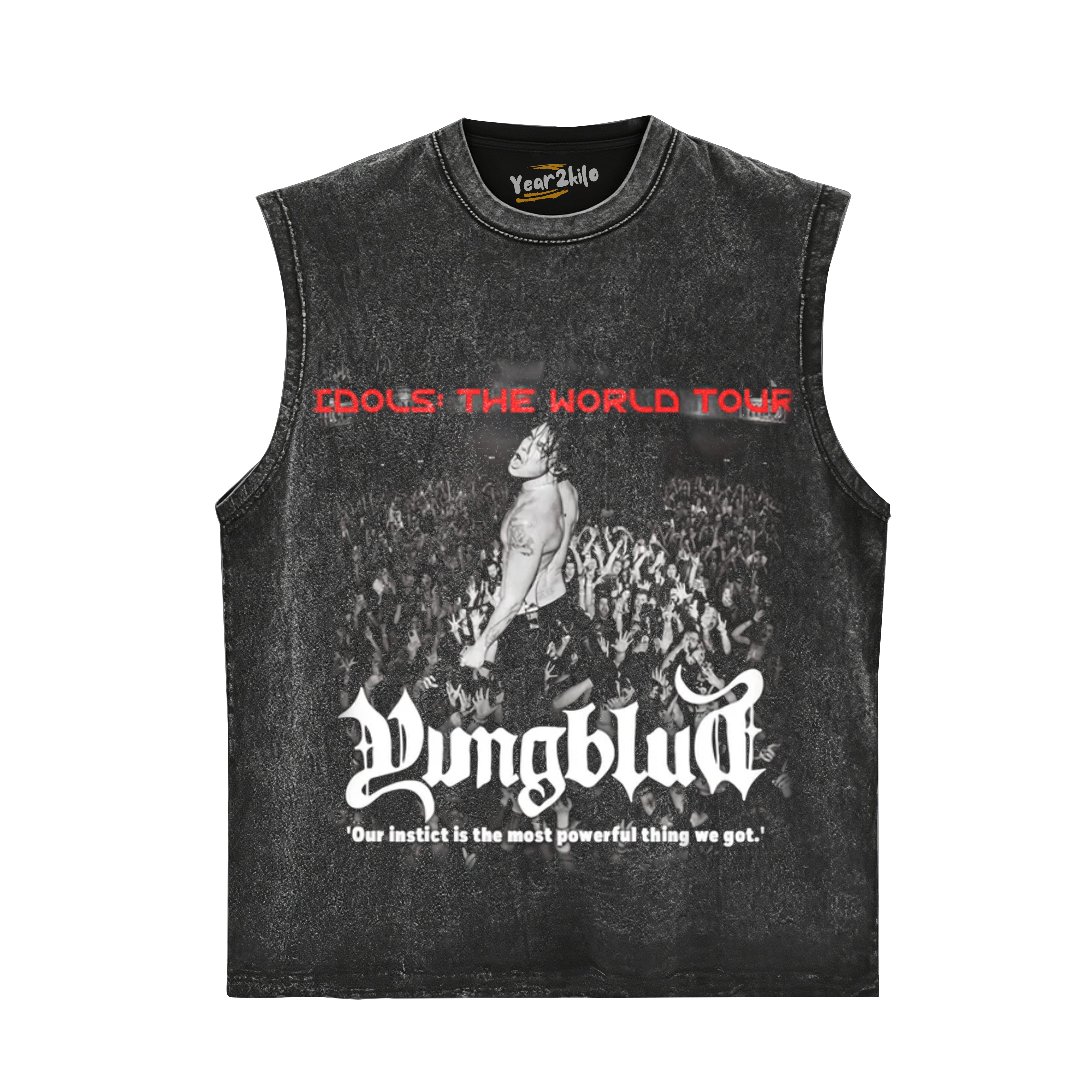 YUNGBLUD & IDOLS THE WORLD TOUR SOUVENIR TEE & LS & HOODIE