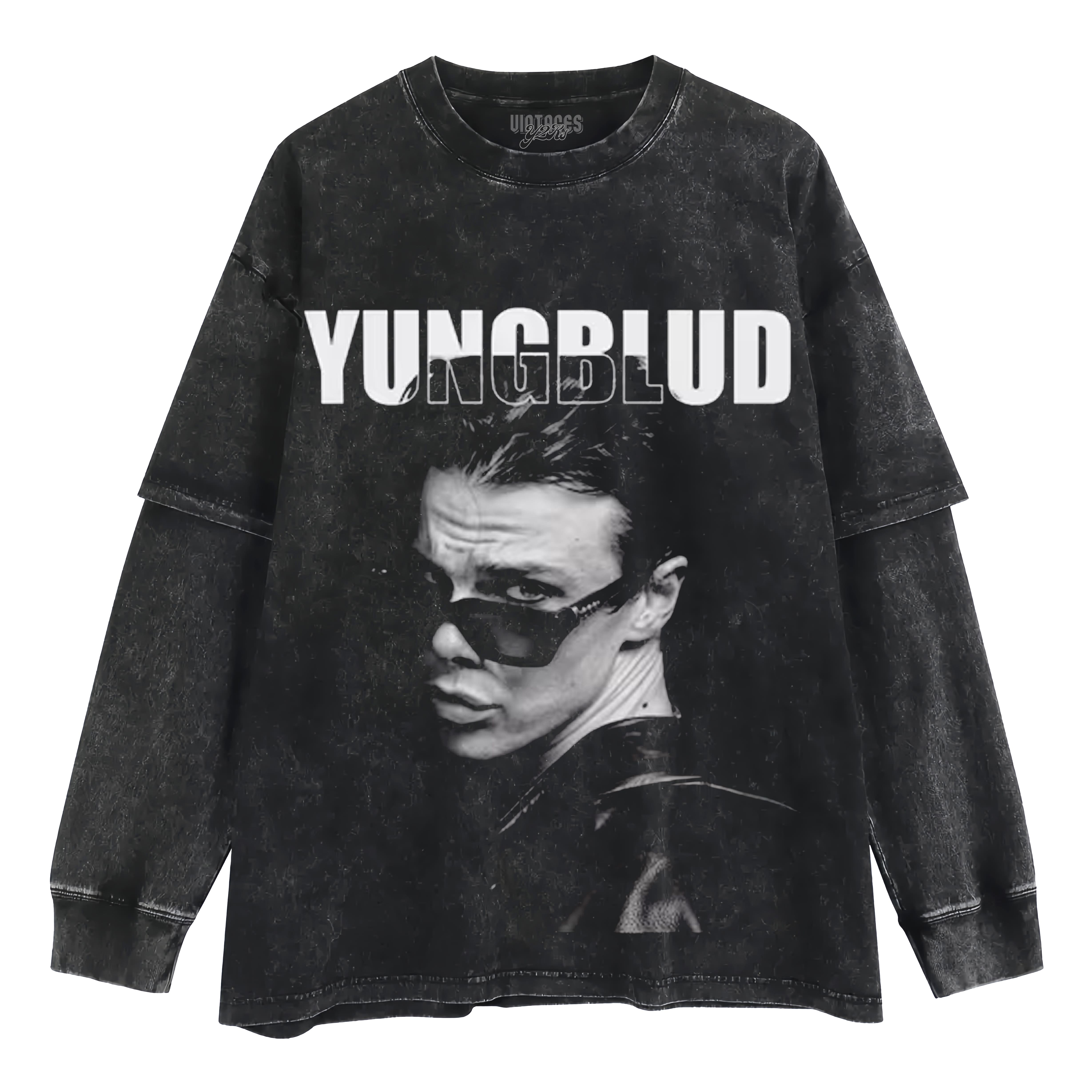YUNGBLUD & ZOMBIE LAYERED LONG SLEEVE