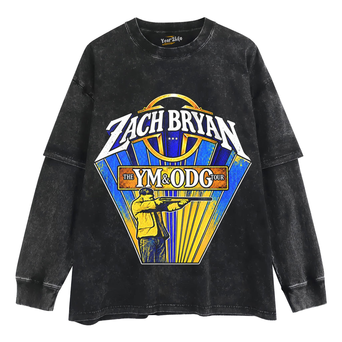 ZACH BRYAN 2026 TANK TOP & TEE & LONG SLEEVE & LAYERED LS & HOODIE