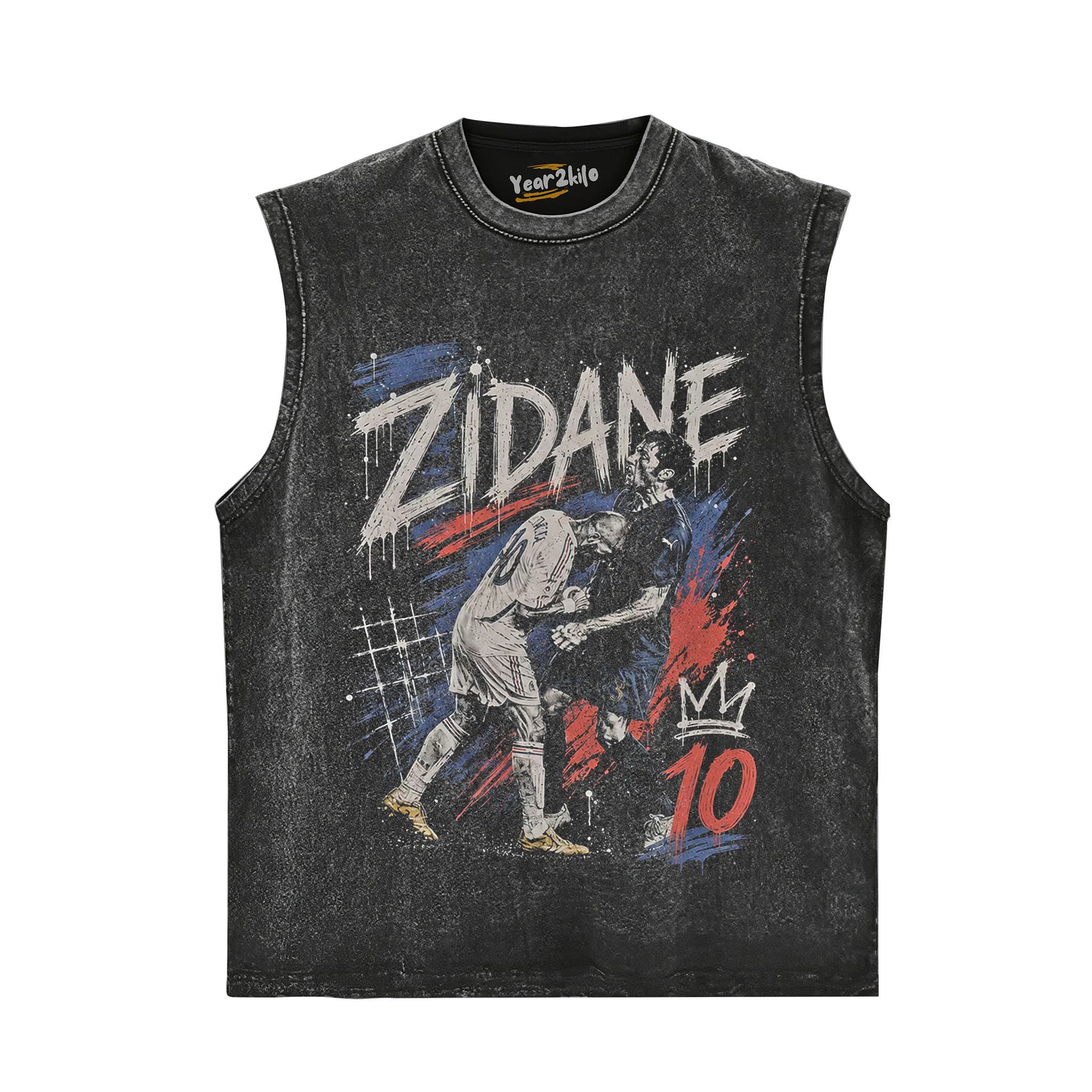 ZIDANE LE COUP DE TÊTE TANK TOP & TEE & LONG SLEEVE & LAYERED LS & HOODIE