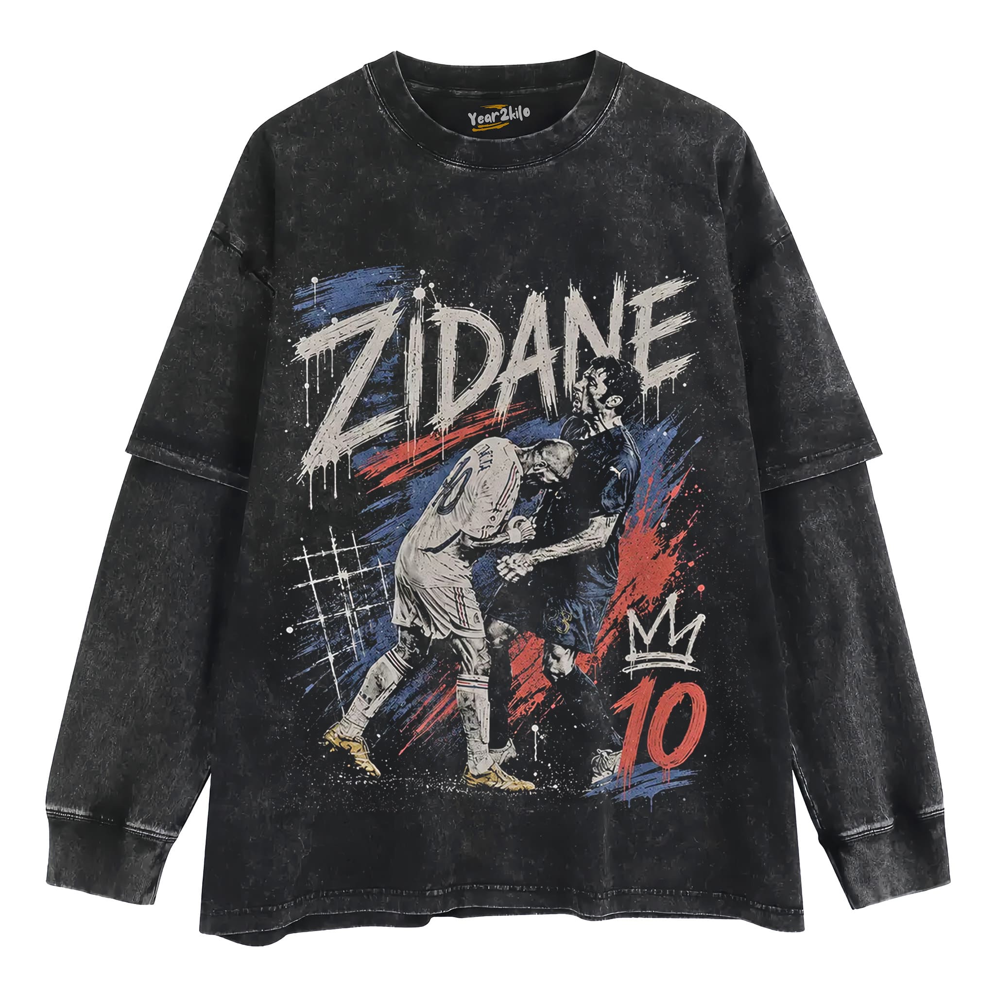 ZIDANE LE COUP DE TÊTE TANK TOP & TEE & LONG SLEEVE & LAYERED LS & HOODIE